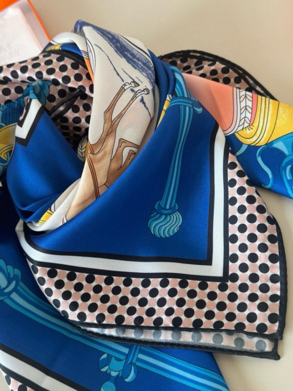 Hermès Silk Scarf - “The Coachman” - Picture 6 of 8